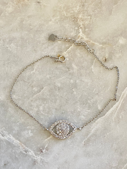 Evil eye bracelet