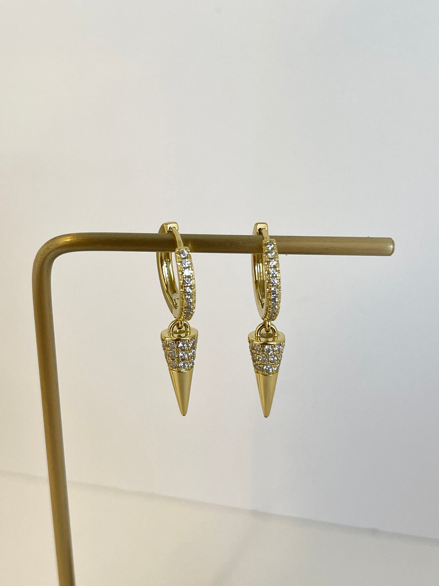 Spicule Hoops Earring  Charm
