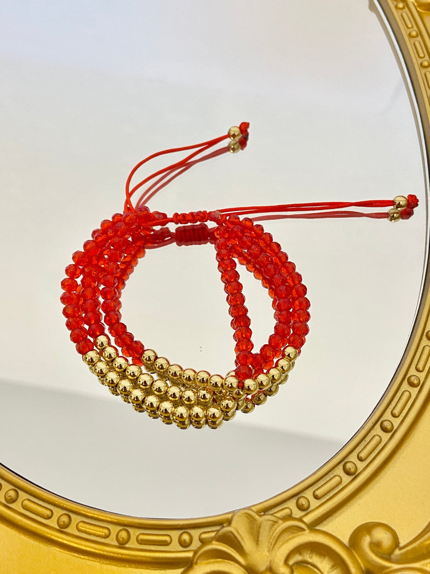 Crystals bead bracelet