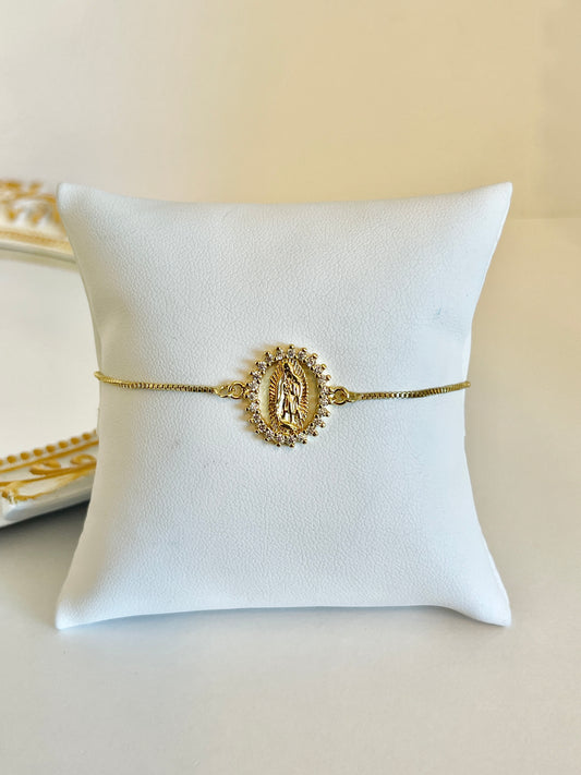 Virgen de Guadalupe bracelet