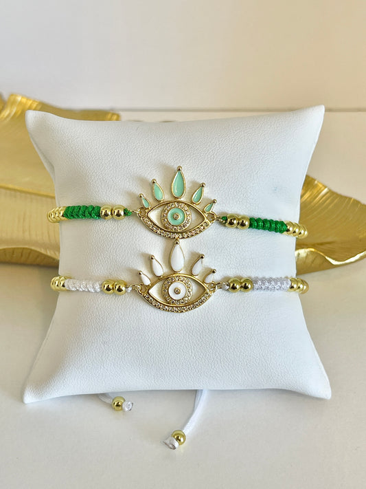 Evil eye bracelet