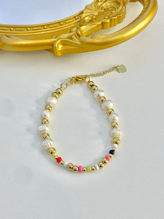 Multicolor Pearl bracelet