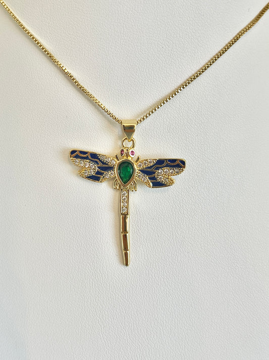 Dragonfly necklace