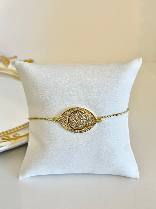 Evil eye bracelet