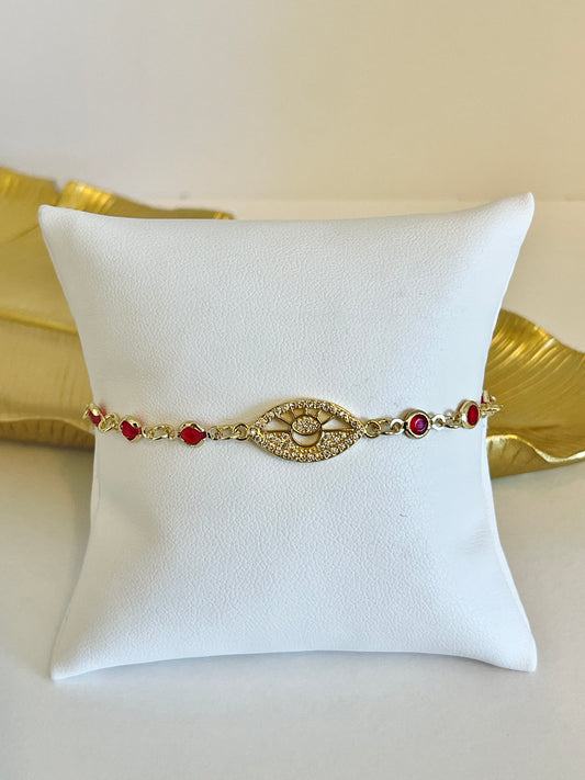 Evil eye bracelet