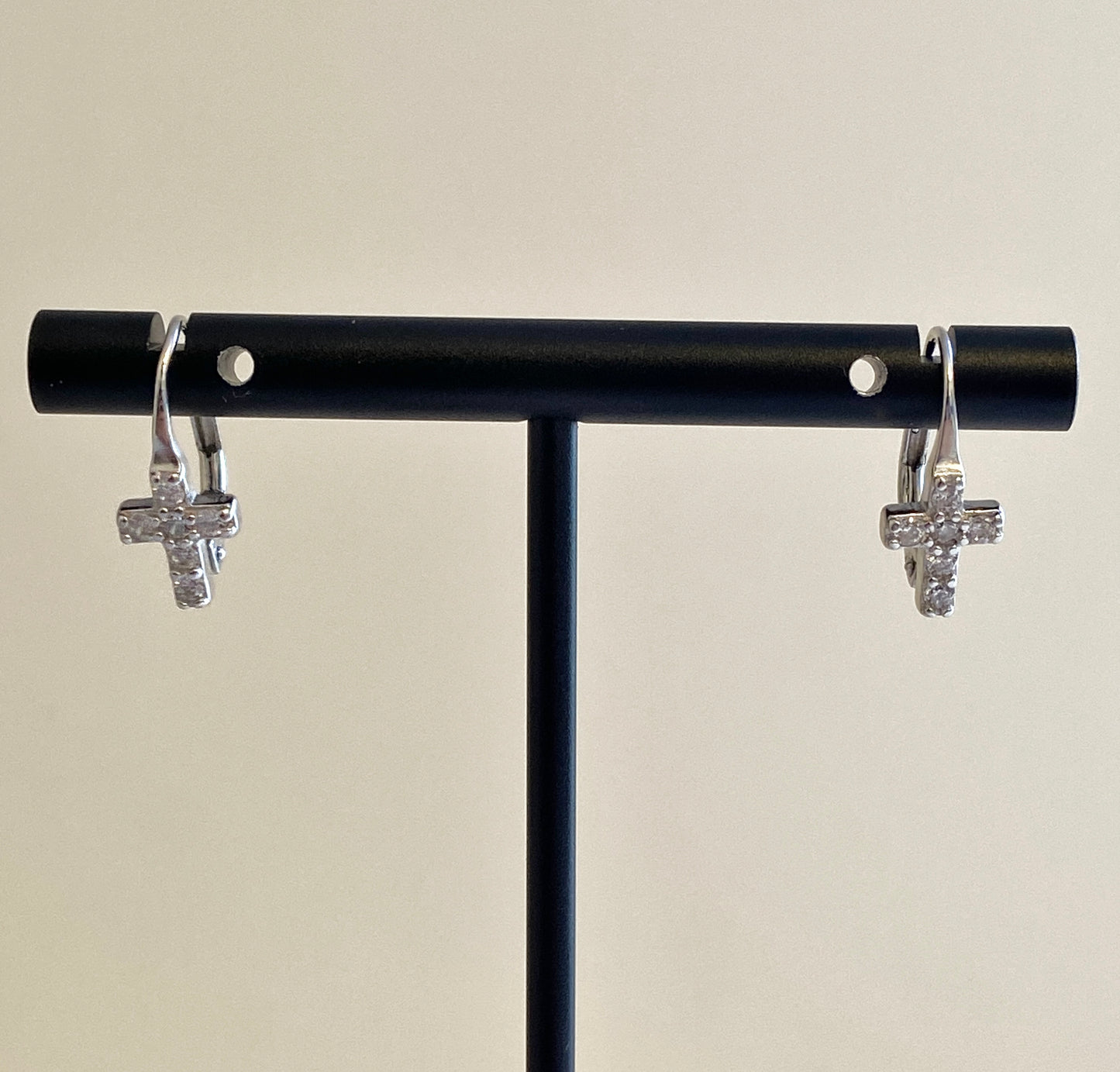 Cross earrings