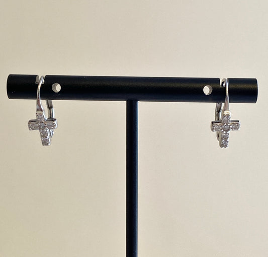 Cross earrings