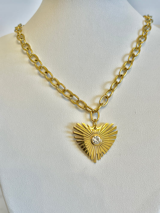 Heart necklace