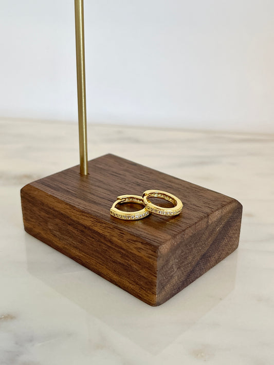 Small hoops earrings