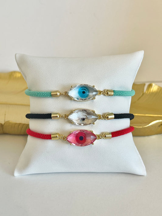 Evil eye bracelet