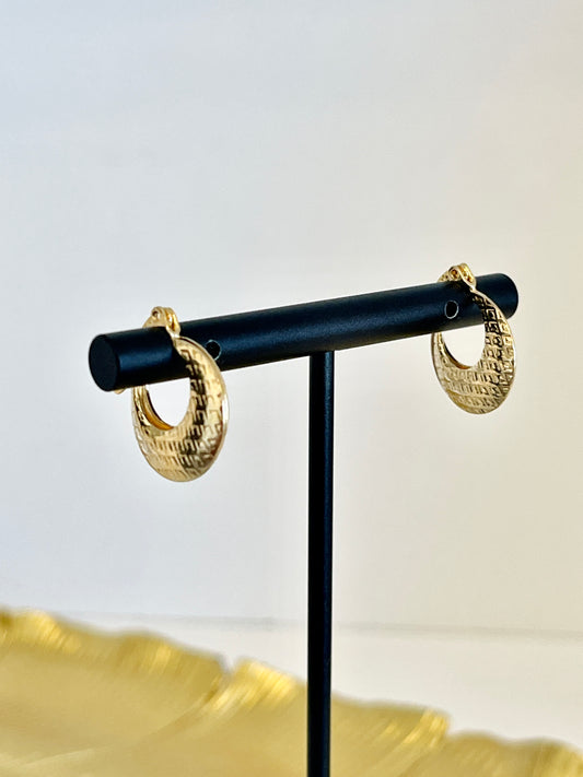 Elegant small hoops
