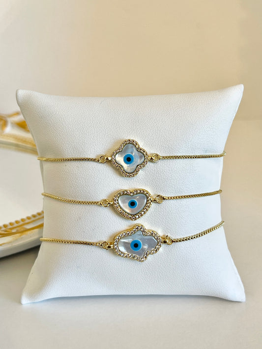 Evil eye bracelet