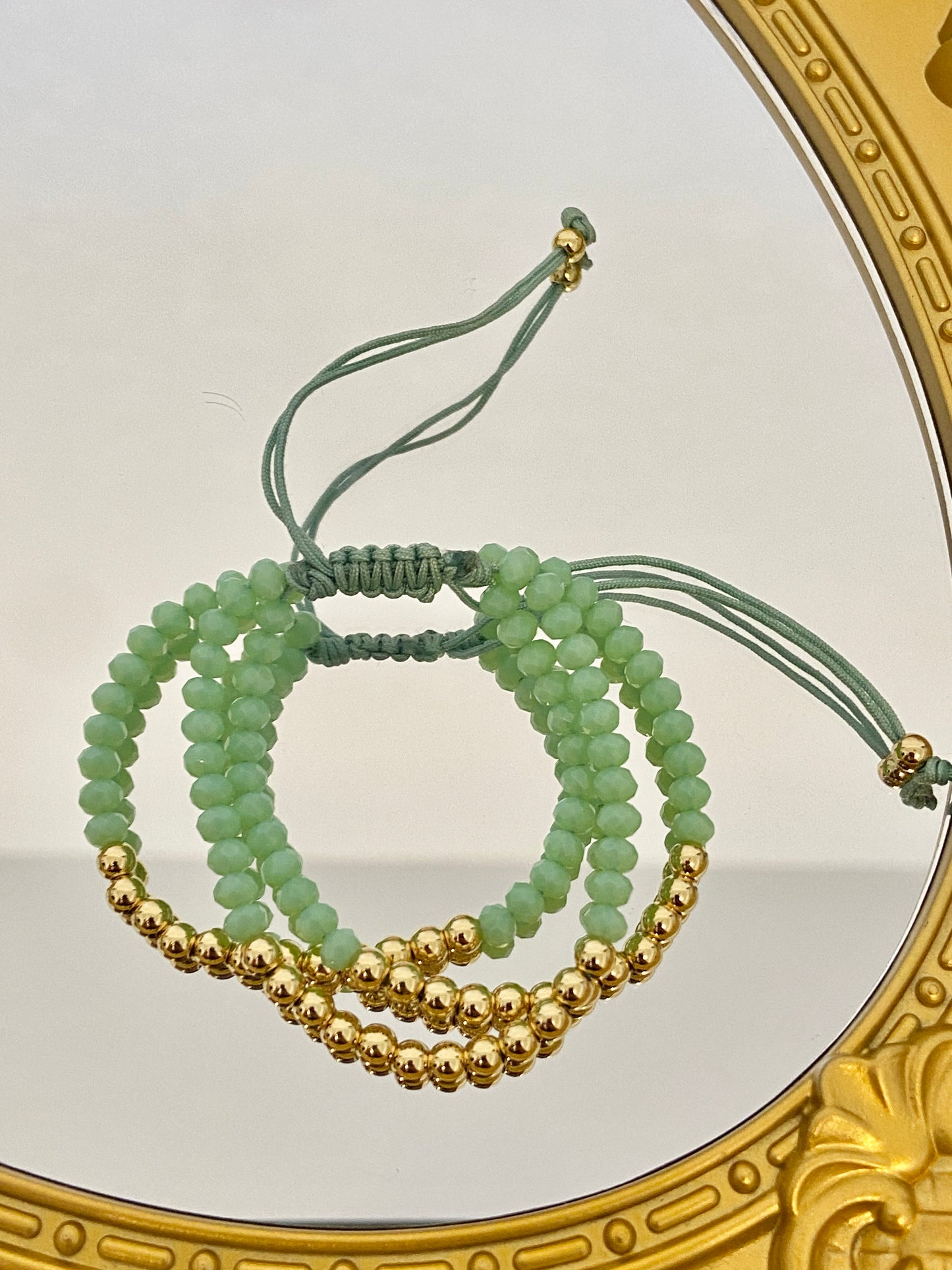 Crystals bead bracelet