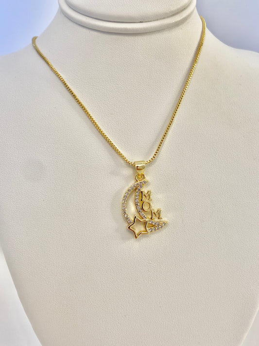 Moon Mom necklace