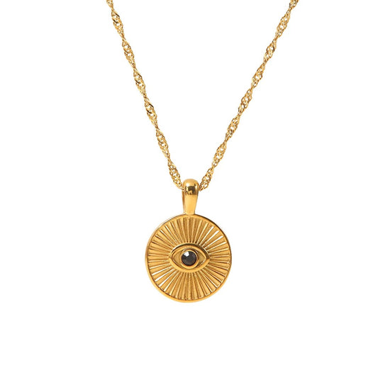 Evil eye necklace