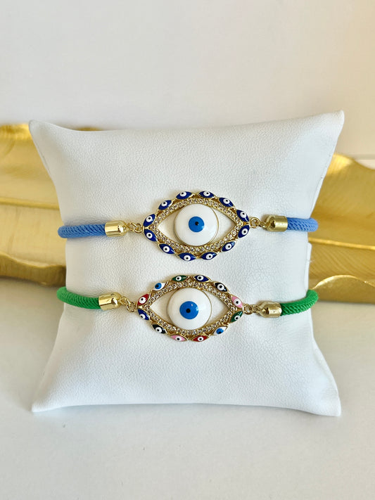 Evil eye bracelet