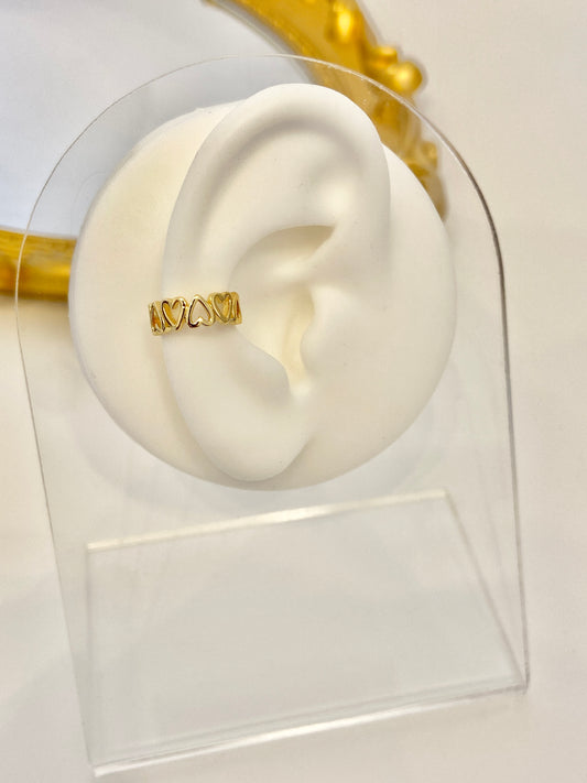 Love cuff earring