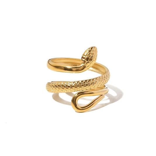 Texture snake adjustable ring