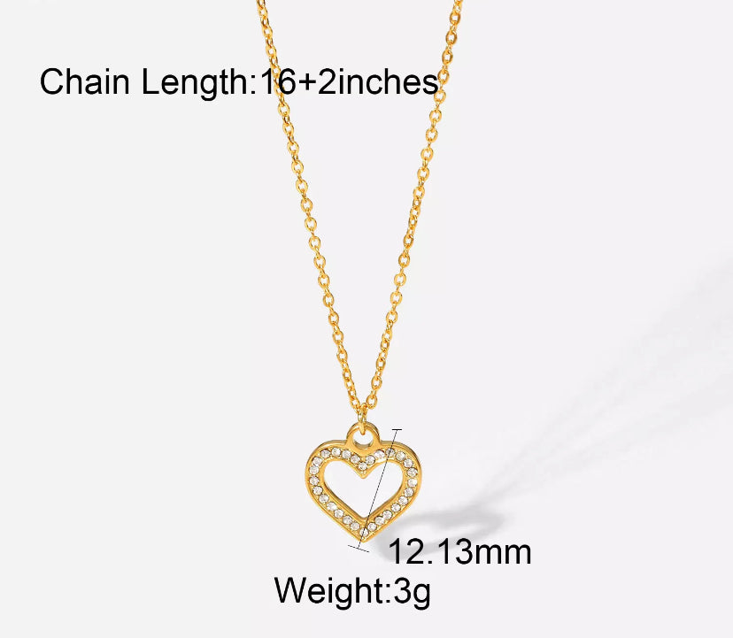 Heart necklace