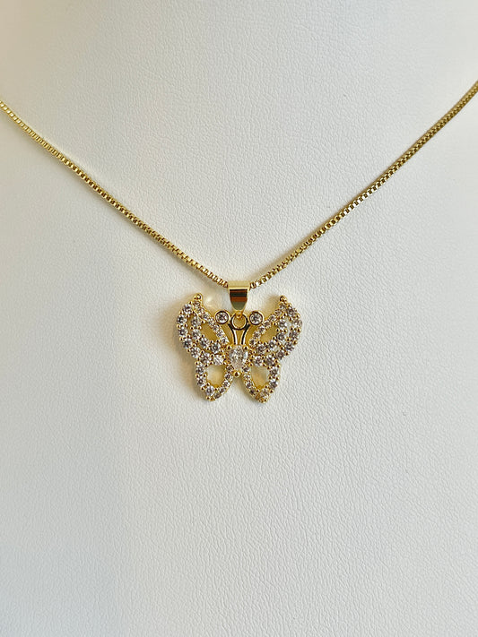Butterfly necklace