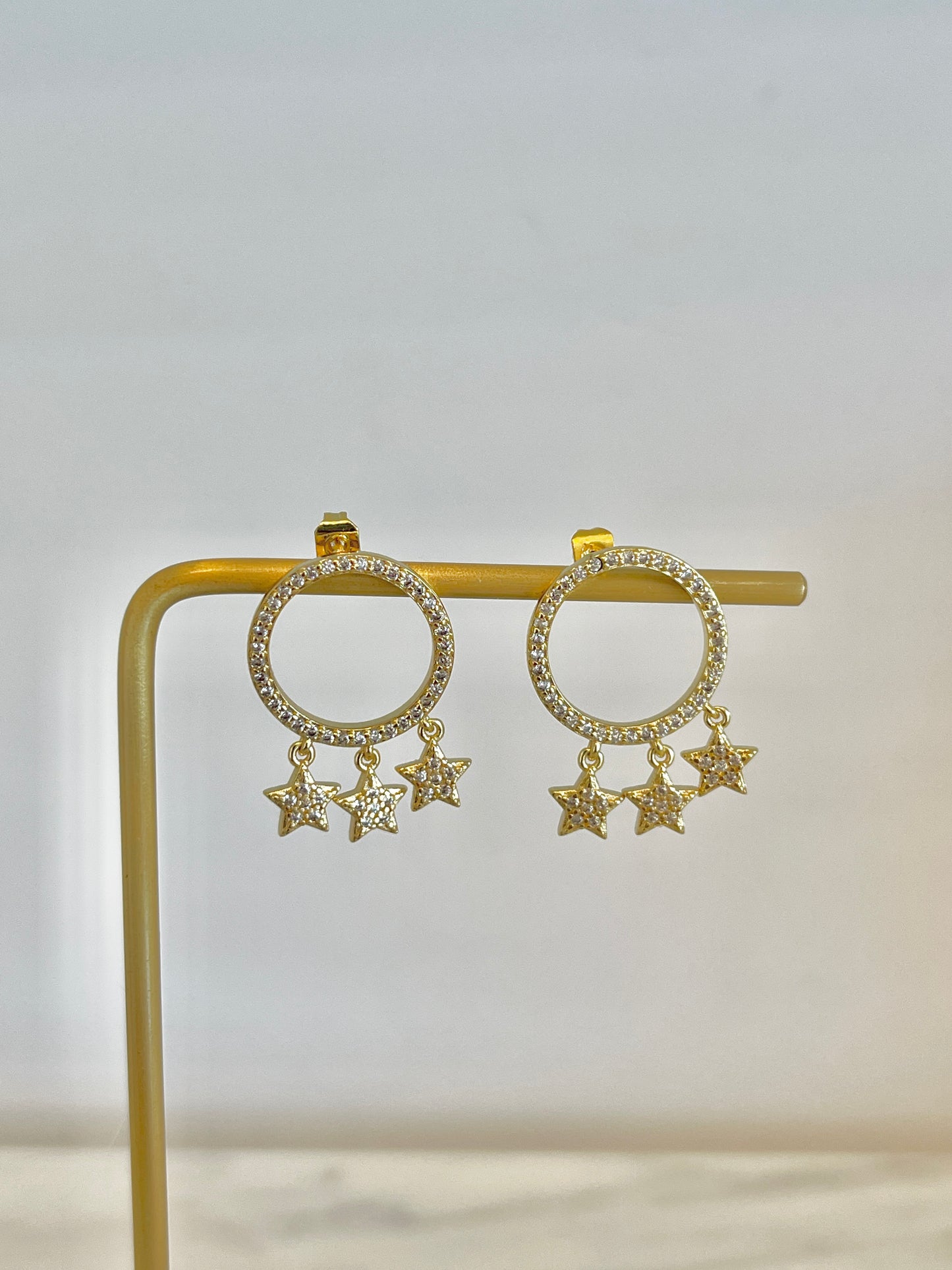 Stars stud earrings