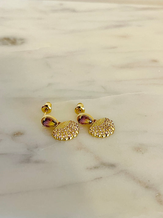 Tornasol stud earrings
