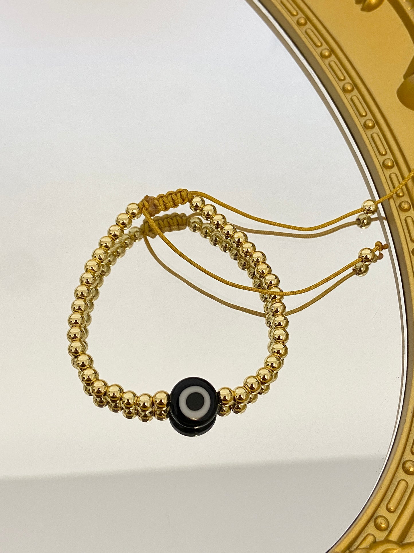 Evil eye beads bracelet