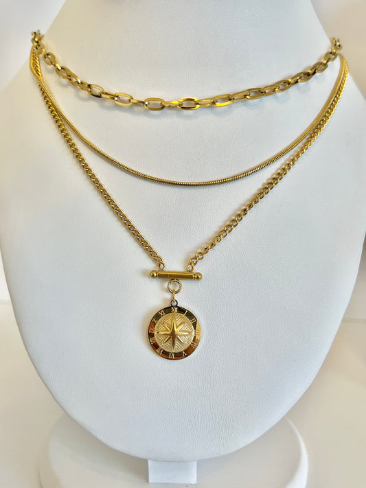 Multilayer necklace