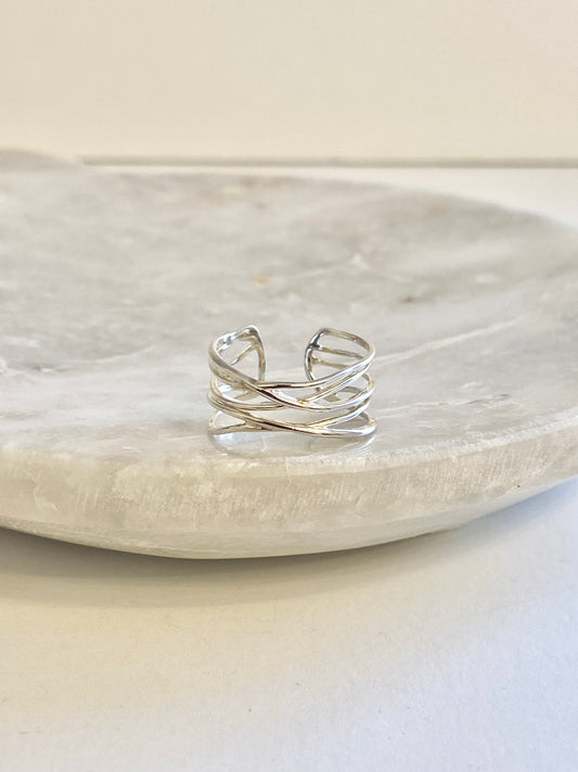 Chunky Adjustable ring