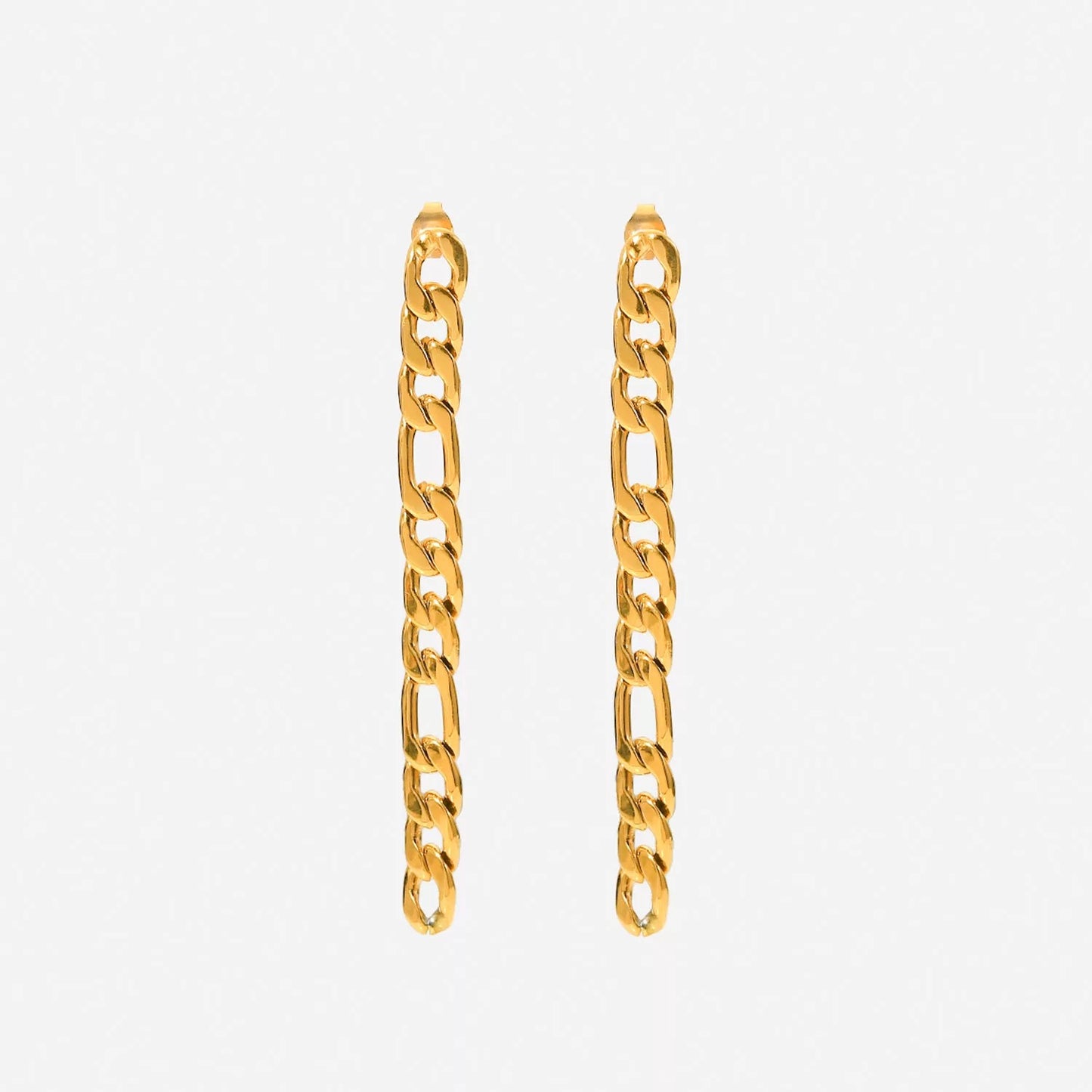 Figaro chain long earrings