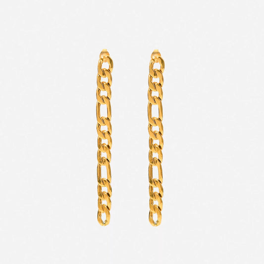 Figaro chain long earrings