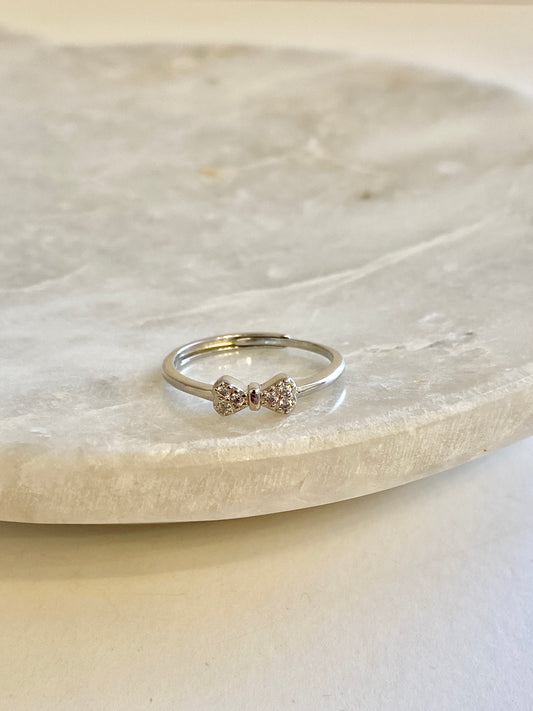 Ribbon ajustable ring
