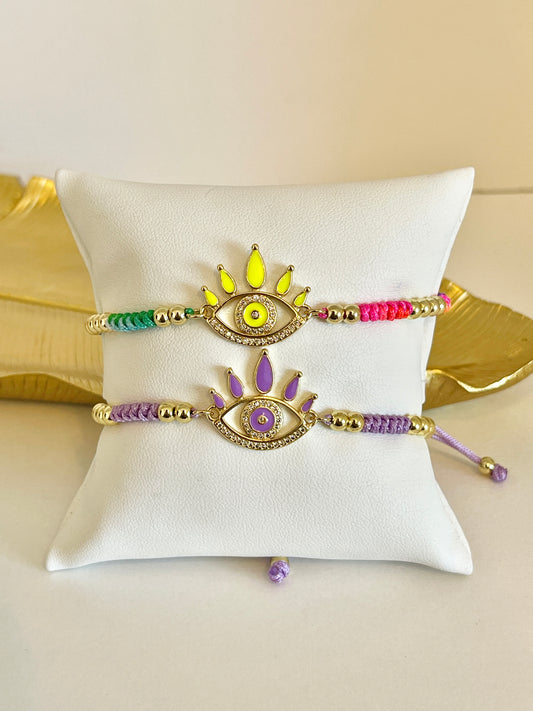 Evil eye bracelet